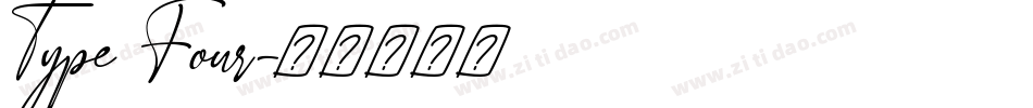 Type Four字体转换